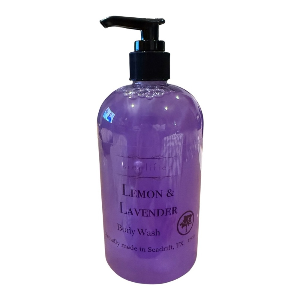 Lemon & Lavender Body Wash - Purple